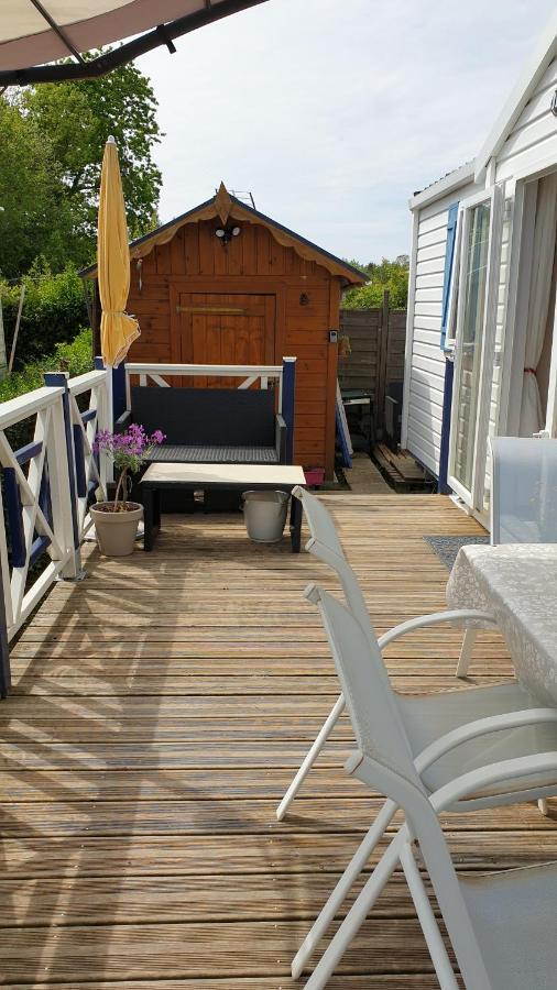 Sylvie Proprietaire Du Mobil-Home Saint-Pair-sur-Mer Zewnętrze zdjęcie